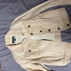 Ralph Lauren Women's Beige Cream Jean Jacket